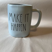 Rae Dunn Pink By Magenta “Make It happen “Ceramic Coffee /Tea Mug NEW - £14.38 GBP