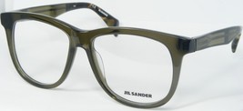Jil Sander JS2719 318 Transparent Olive Eyeglasses Glasses Frame 52-15-140mm - £127.57 GBP