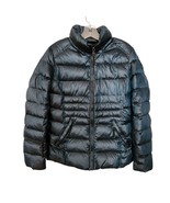 Andrew Marc Green Teal Lightweight Duck Down Puffer Coat Jacket Womens Sz M - $34.17 CAD