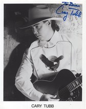 Cary Of Ernest Tubb Country &amp; Western Singer Large Hand Signed Photo - £14.94 GBP