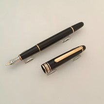 Montblanc meisterstuck 144 fountain pen Made in Germany with 14kt Gold Nib - £230.74 GBP