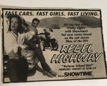 Rebel Highway Tv Guide Print Ad TPA15 - £4.68 GBP