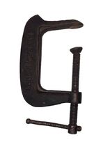 Antique Vintage 3.75” Adjustable Malleable-Iron C Clamp Unbreakable USA - $240.60 MXN
