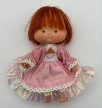 Vintage Strawberry Shortcake Doll 5.5 inch w 2 Dresses American Greetings 1979 - £13.57 GBP