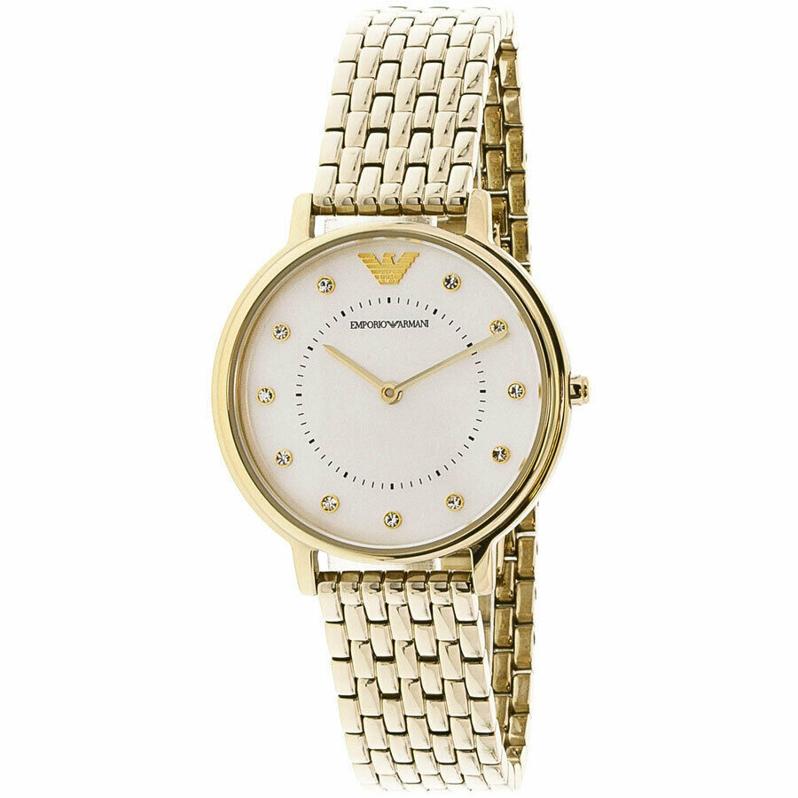 Emporio Armani Ladies Kappa Stainless Steel Gold Tone Watch AR11007 - $1,049.43