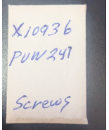 PUW Quartz Watch Movement Cal. 241 Circuit Screw Part X10936 Qty 3 - $14.84