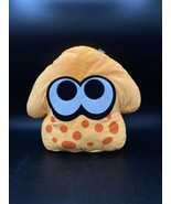 Splatoon Squid Orange Cushion Sanei Nintendo 2015 Grey Tag From Japan - $71.27