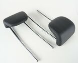 06-2011 mercedes w251 r350 r500 third 3rd row head rest headrest black pair - $154.87