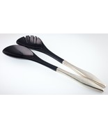 Set Of 2 Sterling Silver Handle Salad Tossing & Serving Utensils - €128,51 EUR Set Of 2 Sterling Silver Handle Salad Tossing & Serving Utensils - €128,51 EUR