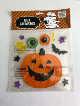 Halloween Window Gel Clings 10+ Piece Bats Pumpkins Stars Spooky Scary - £13.92 GBP