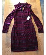Guess Womens Velvet Dress Size 4 0044 - £100.21 GBP