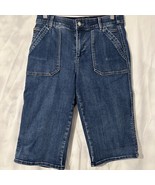 Wit &amp; Wisdom Utility Denim Long Shorts - Size 6 - €18,04 EUR