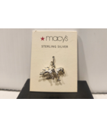 Horse with foal  Charm Sterling Silver  from Macy&#39;s - £11.71 GBP