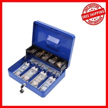 Compact Cash Box with Key Lock and Convenient Carry Handle, Perfect for ... - $847.71 MXN