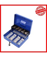 Compact Cash Box with Key Lock and Convenient Carry Handle, Perfect for ... - $844.17 MXN