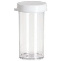 Plastic Snap Cap Vials : 9 Drams (1&quot; x 2 5/8&quot;) Pack of 10 - £12.75 GBP