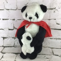 Vintage 1988 House Of Lloyd Panda Bear Plush Mother and Cub Collectible Stuffed - £15.63 GBP