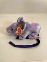 Ty Chinese Zodiac Beanie Babies Rat Plush 2000 Errors KG JD - $9.89
