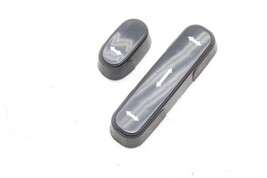 05-08 ACURA RL SEAT ADJUSTMENT SWITCH KNOBS BLACK SET OF 2 E6339 image 10