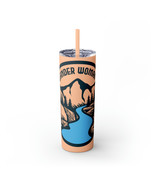 Personalized Maars Wander Woman Skinny Tumbler - 20oz Insulated Stainles... - £32.01 GBP