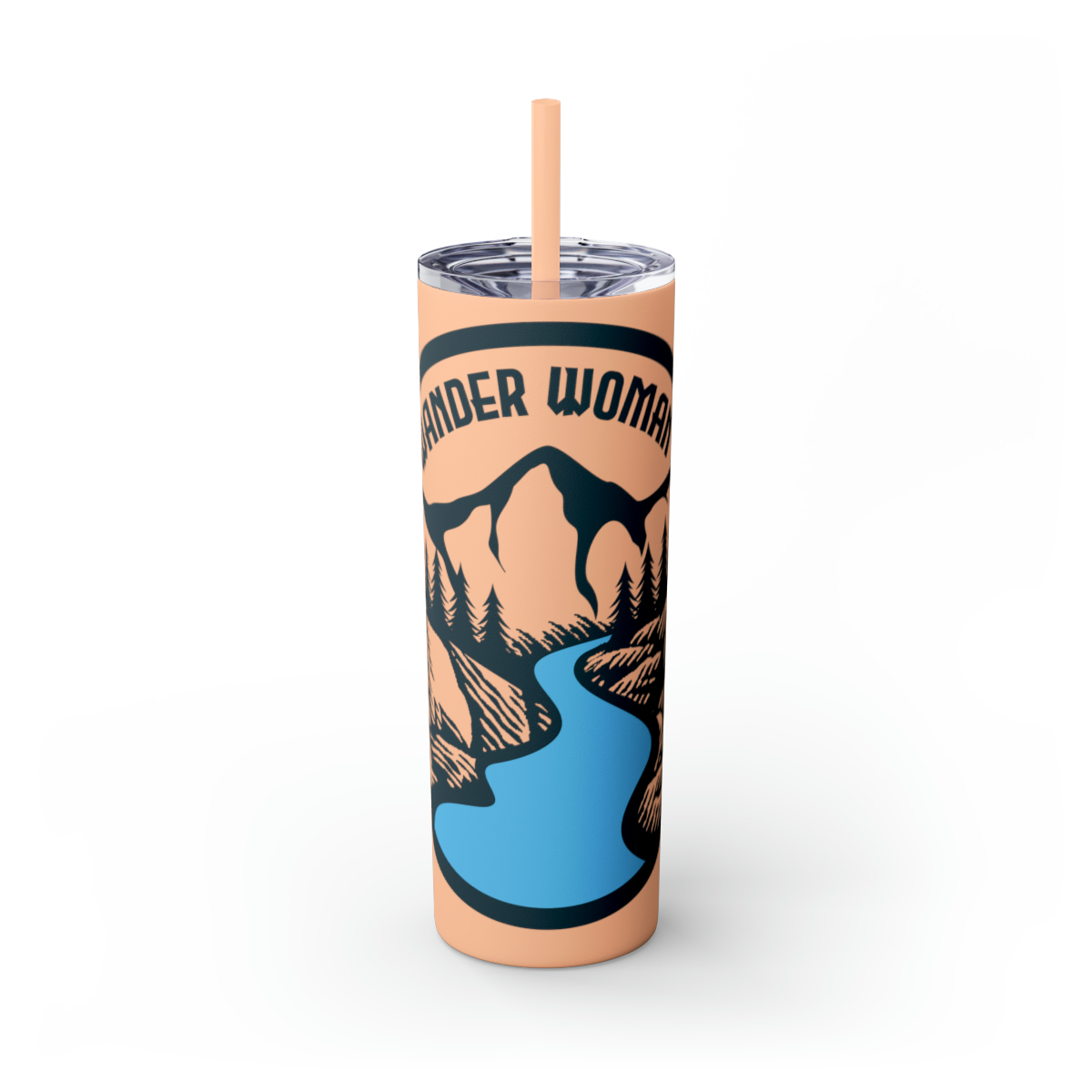 Personalized Maars Wander Woman Skinny Tumbler - 20oz Insulated Stainless Steel  - $40.17