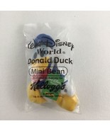 Walt Disney World Donald Duck Mini Bean Plush Stuffed Toy Kelloggs Vinta... - £10.56 GBP