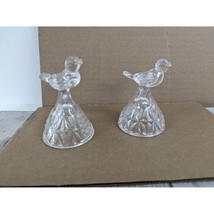 Hofbauer The Byrdes Mini Tapered Candlestick Holders Birds Set of 2--1 Defective - £19.52 GBP