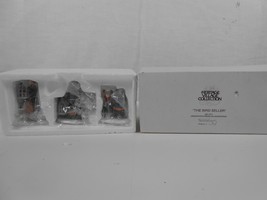 Dept. 56 Heritage Village The Bird Seller Hand painted 3 Pc. Set #5803-0 Retired - £17.05 GBP