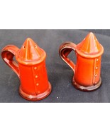 Vintage Metlox Salt &amp; Pepper Set – Red Rooster Red – VGC – COLLECTIBLE S... - $27.15 CAD