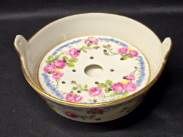 Vintage JEAN POUYAT 5.5&quot; Lugged Bowl &amp; Strainer LIMOGES FRANCE POY285 - ... - $421.84 MXN