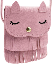Cat Tassel Shoulder Bag Small Coin Purse Crossbody Satchel for Kids Girl... - €12,66 EUR