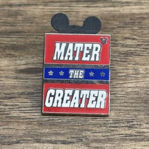 Disney Trading Pin Mater The Greater From Cars Pin KG JD - €8,46 EUR