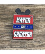 Disney Trading Pin Mater The Greater From Cars Pin KG JD - €8,54 EUR