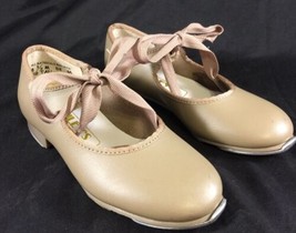 bailey&#39;s Girl&#39;s Size 8.5 m tan Tie Tap Shoe - $14.79