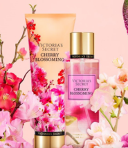 Victoria's Secret Cherry Blossoming Fragrance Lotion + Fragrance Mist Duo Set - $39.95