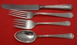 Fairfax Engraved by Durgin Gorham Sterling Silver Regular Place Setting(s) 4pc - £217.22 GBP
