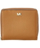 Michael Kors Pebbled Leather Medium Zip Around Snap Wallet - Acorn - £61.76 GBP