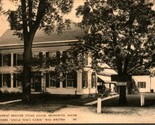 Harriet Beecher Stowe House Brunswick Maine ME 1910s UNP DB Postcard - $5.89