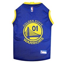 NBA Golden State Warriors Dog Jersey, Large - Tank Top Basketball Pet Je... - £12.69 GBP
