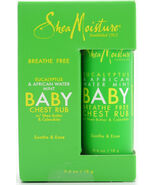 Shea Moisture Breathe Free Baby Chest Rub, Eucalyptus &amp; African Water Mi... - $13.99