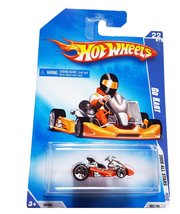Hot Wheels Go Kart 2008 All Stars Orange 22/36 #062 62 1:64 Scale - £11.59 GBP