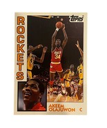 1992-93 Topps Archives #54 Akeem Hakeem Olajuwon HOUSTON ROCKETS -- EX - $1.09