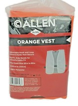 ALLEN 15756A Orange Safety &amp; Hunting Vest Size XL / 2XL Fits 52-60&quot; Chest NEW - £7.11 GBP