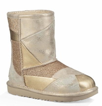 UGG Boots Classic Short II Patchwork Gold BK5 fits W6.5-7 New $160 - £99.49 GBP