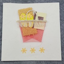 Beach Bag Blank Greeting Card 3D Paper Magic Group Sandals Towel Book - $4.99