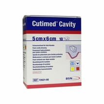 Cutimed Cavity Dressings x 10  Sterile Foam Absorbent Conformable - £28.39 GBP+