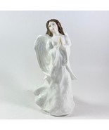 Vintage Royal Doulton 1996 White Porcelain Praying Angel  Figurine HN 3733 - $29.95