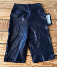 electric yoga NWT Women’s Python biker shorts size XS black i10 - £14.95 GBP