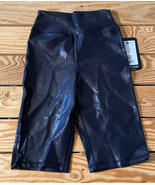 electric yoga NWT Women’s Python biker shorts size XS black i10 - £14.71 GBP