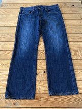 Adriano Goldschmied Men’s The Protege Straight Leg Jeans Size 34x32 Blue AV - $34.55